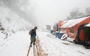 Phát hiện vùng đất miền Trung từng lạnh -8°C, tuyết phủ trắng khiến nhiều người ngỡ lạc vào rừng Bắc Âu