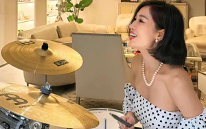 "Cô thư ký xinh đẹp" ở biệt thự 200 tỷ: 47 tuổi tính chuyện dưỡng già, tập chơi trống để thư giãn