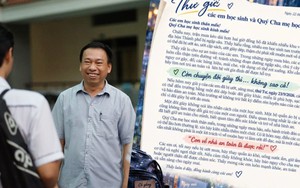 Thầy hiệu trưởng TP.HCM kể chuyện ngồi viết thư cho học sinh lúc tối muộn chỉ vì lo một đôi giày ướt