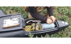 UAV cảm tử Gerbera-2 trang bị đầu đạn nặng 10kg và 1 thùng chứa chất gây cháy
