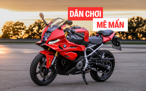 BMW ra mắt tiểu 'cá voi' S 1000 RR: Mạnh chưa tới 50 mã lực, có sẵn phanh Brembo, giá quy đổi 232 triệu