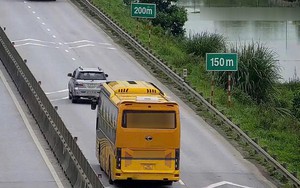Từ hôm nay, CSGT xử phạt xe chạy 'rùa bò' bám làn trái cao tốc Cầu Giẽ - Cao Bồ