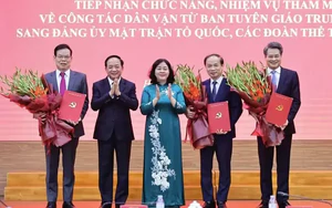 Quyết định của Bộ Chính trị về tổ chức bộ máy của Đảng ủy Dân vận, Mặt trận và các đoàn thể Trung ương