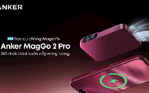 MagGo Power Bank 2 Pro - Pin dự phòng "mát lạnh" của Anker ra mắt: Sạc 50% pin trong 25 phút, "hạ hỏa" ở mức 36°C