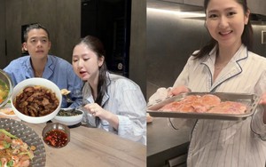 Mâm cơm trong căn hộ 11 tỷ của tiểu thư cưới trai đẹp 1m85 triệu người mê