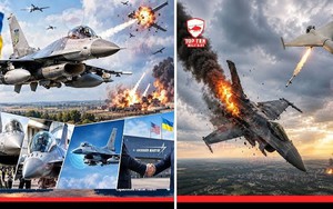 F-16 ngăn chặn UAV Nga: 'Dùng dao mổ trâu để cắt tiết gà'