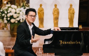 Lưu Hồng Quang thăng hoa trong đêm nhạc thiện nguyện tại Nhà thờ Lớn Hà Nội