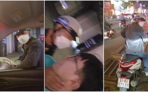 Đã tìm được người đàn ông  đi xe máy bóp cổ, xô ngã tài xế taxi giữa đường