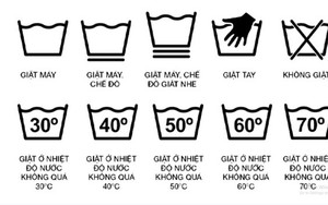 Những ký hiệu trên nhãn quần áo dễ bị hiểu sai