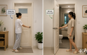 Rủi ro tiềm ẩn khi khép cửa nhà vệ sinh suốt ngày