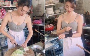 Nổi lên nhờ clip rang cơm, cô gái khiến khách kéo đến đông nghịt, quán phải cho nghỉ sớm