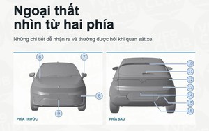 VinFast VF 5 thế hệ mới lộ trang bị từ trong ra ngoài, có 2 phiên bản, thêm cửa gió hàng ghế sau