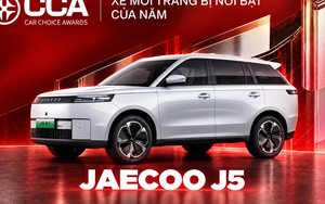 Thắng sát nút, Jaecoo J5 giành giải ‘Xe mới trang bị nổi bật của năm’ tại CCA 2026