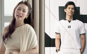 Mẹ bầu Khả Ngân lẻ bóng đi sự kiện, Nhan Phúc Vinh ra nước ngoài để làm một việc