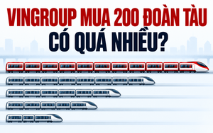 200 đoàn tàu ông Phạm Nhật Vượng đặt mua nghe 'khổng lồ', nhưng Singapore chỉ một tuyến 43 km đã cần 91 đoàn