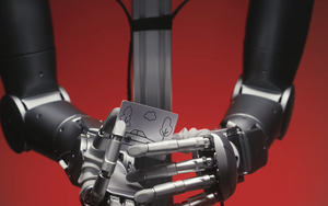 Robot Trung Quốc biểu diễn ảo thuật điêu luyện như con người
