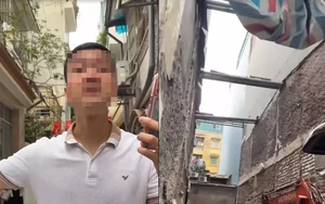 Xôn xao clip chủ nhà ‘quỵt’ tiền phá dỡ công trình ở Hà Nội