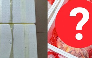 Cảnh khui 2 chiếc thùng xốp nặng 45kg trong nhà bếp lúc 4h sáng của cô gái gây chú ý