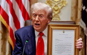 Tổng thống Mỹ Trump nói 'xứng đáng nhận giải Nobel Hòa bình'
