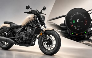 Vua cruiser Honda Rebel 500 trang bị ly hợp E-Clutch liệu có tiếp tục khuynh đảo thị trường Việt Nam?