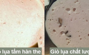 5 dấu hiệu nhận biết giò chả có hàn the, tôi ước tất cả mọi người đều biết để sắm Tết