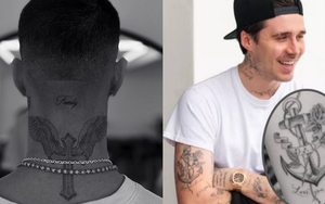 Drama nhà Beckham chưa dừng: Brooklyn Beckham xóa hình xăm cha mẹ, hai em trai lập tức có động thái "dằn mặt" cực gắt