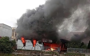 Cháy lớn tại nhà tình thương nuôi trẻ khuyết tật ở Bắc Ninh