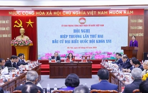 1.041 người vào danh sách ứng cử ĐBQH khóa XVI: 95 người ngoài Đảng, 23 người tự ứng cử