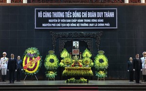 Lễ tang cấp Nhà nước nguyên Phó Chủ tịch Hội đồng Bộ trưởng Đoàn Duy Thành