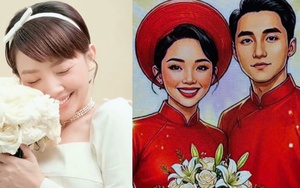 Tóc Tiên bắt bặp ảnh cưới của chính mình với người đàn ông lạ