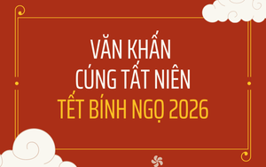 Bài văn khấn Tất niên Tết Bính Ngọ 2026