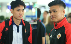 Đình Bắc, Quang Hải bảnh bao lên đường đi thi đấu, năm nay đón Tết ở nước ngoài