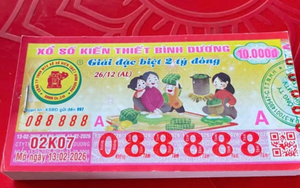 Thấy dãy số đẹp quá, đại lý vé số giữ lại không bán, bất ngờ trúng 160 tờ: Lĩnh thưởng bao nhiêu?