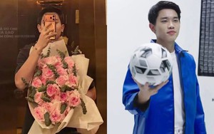 Rầm rộ ảnh Đình Bắc ôm đoá hoa hồng lãng mạn ngày Valentine, chuyện hẹn hò có diễn biến mới?