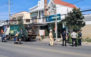 Tông vào đuôi xe rác lúc rạng sáng, nam thanh niên 22 tuổi tử vong