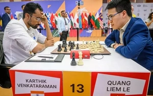 Đại kiện tướng Lê Quang Liêm vươn lên hạng 17 thế giới