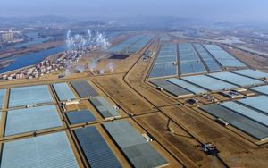 Ảnh hiếm trang trại nhà kính lớn nhất Triều Tiên