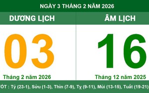 Lịch âm và giờ hoàng đạo hôm nay: Dự báo nhịp ngày 3/2, đừng bỏ qua chi tiết này