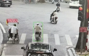 Hà Nội: Camera AI phát hiện 22 tài xế vượt đèn đỏ tại một nút giao thông ngày mùng 4 Tết