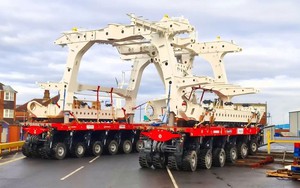 Máy đào rãnh dưới biển mạnh nhất thế giới chuẩn bị vận hành