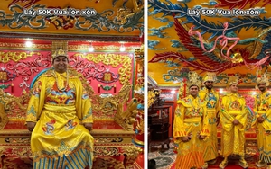 Đỉnh nhất Tết này đích thị là photobooth Suối Tiên khi chỉ tốn 70k đã "được làm vua" khiến khách Tây xếp hàng đăng cơ nườm nượp