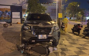 Khởi tố vụ án, tạm giữ tài xế xe bán tải kéo lê xe máy gần 1km