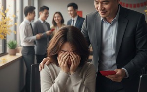 Ngày đầu đi làm sau kỳ nghỉ Tết, sếp vỗ vai rồi nói một câu khiến tôi bật khóc