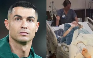 Xúc động lời nhắn Ronaldo gửi nữ thần trượt tuyết suýt phải cắt cụt chân sau tai nạn kinh hoàng ở Olympic