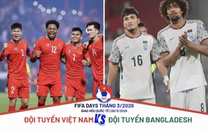 Đội tuyển Việt Nam đấu với Bangladesh trước trận gặp Malaysia