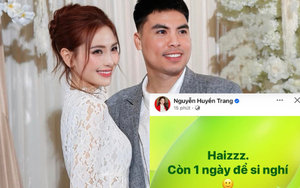 Status “bất ổn” của MC Huyền Trang Mù Tạt ngay trước ngày ăn hỏi với tuyển thủ Việt Nam Phạm Đức Huy?