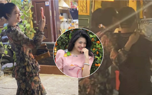 Á hậu Lona Kiều Loan bị "team qua đường" bắt gặp, xuất hiện bé trai gây chú ý