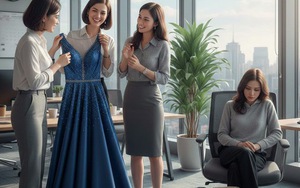 Đồng nghiệp xúng xính đi tiệc Tất niên, toàn váy chục triệu, thấy tôi úi xùi chị ta phán câu trí mạng