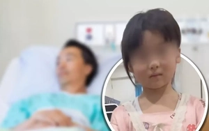 Bé gái 7 tuổi một mình chăm cha trong bệnh viện