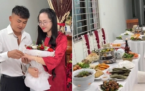 Bị nghi "ly hôn 3 năm còn cưới hỏi lại để nhận vàng khởi nghiệp", cô dâu Thanh Hoá: Mình đang mang thai lần 3!